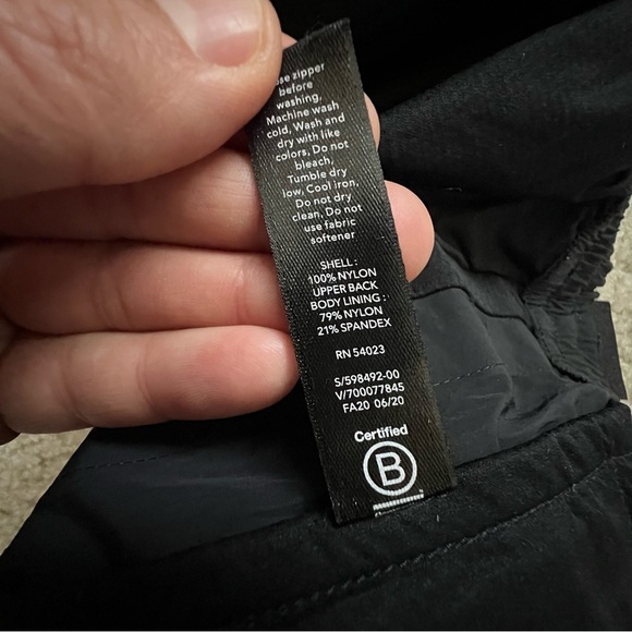 Athleta Allyson Felix Legend Track Pant Joggers Black Small Style# 598492 $119, - Picture 14 of 16